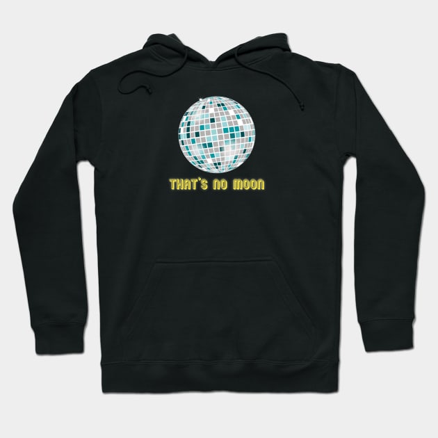 Disco Death Star Hoodie by Shirt for Brains